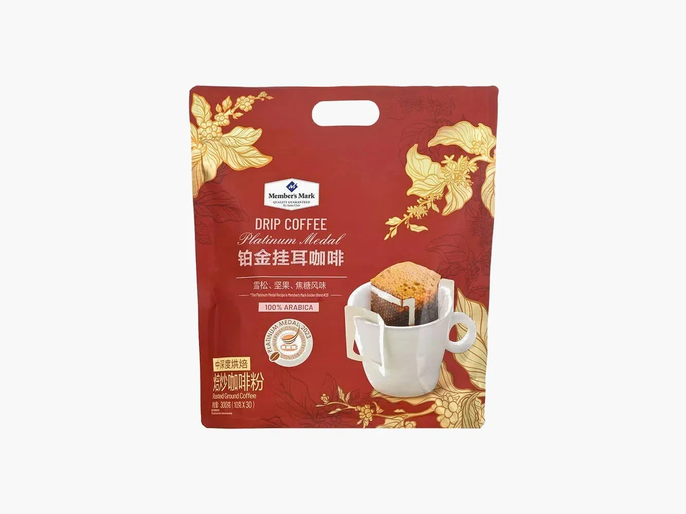 山姆 铂金挂耳